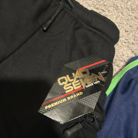 Black and Blue Shorts Set- nwt- 4T - Picture 2 of 6